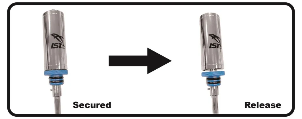 Compact Stainless Steel Underwater Shaker with measure rod_1